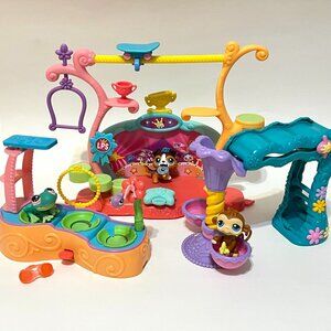 Lot of 3 Littlest Pet Shop Playsets with LPS #236, #237, #PP2 | Tricks n Talents